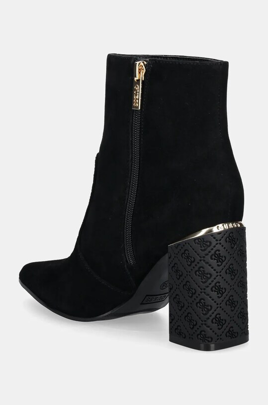 Взуття Замшеві черевики Guess FRENKIE FLFFRE.LEP10.BLACK чорний
