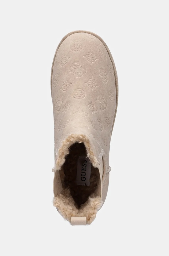 Topánky chelsea Guess JILAINE béžová FLFJIL.FAL10.NUDE