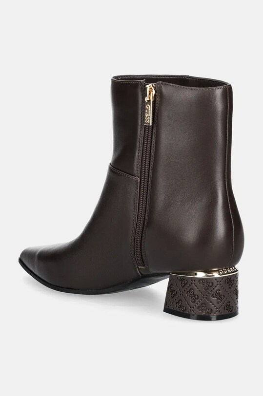 Взуття Шкіряні черевики Guess LUKKIE FLFLUK.LEA10.BROWN коричневий