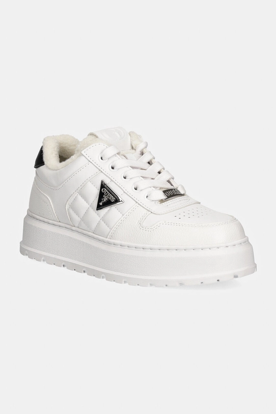 Guess sneakersy TERRIA2 platforma biały FLFTRR.ELE12.WHITE