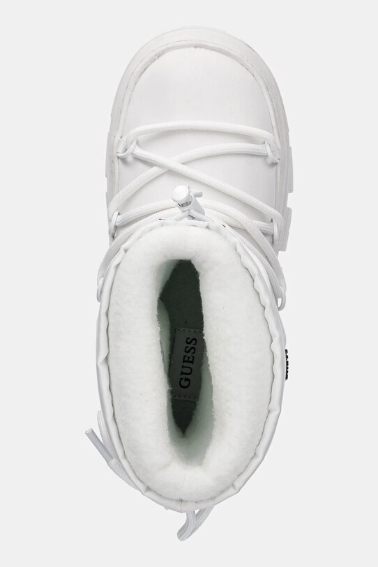 Guess śniegowce UNIQUES biały FLFUNI.FAB10.WHITE