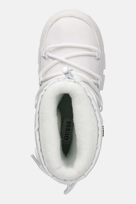 Guess cizme de iarna UNIQUES alb FLFUNI.FAB10.WHITE