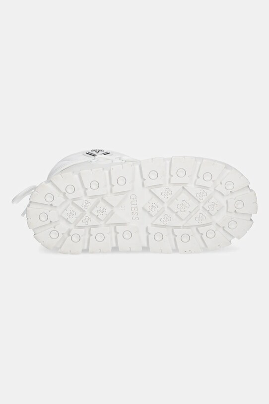 Guess śniegowce UNIQUES FLFUNI.FAB10.WHITE biały