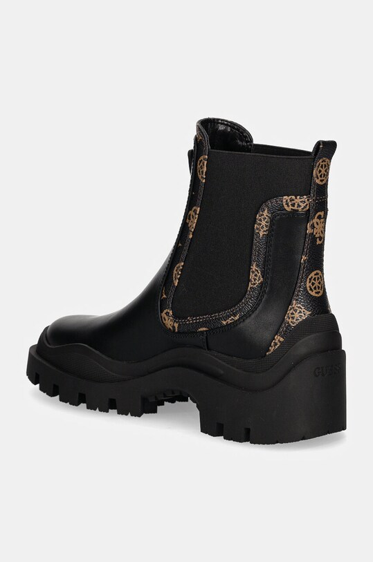 Încălțăminte Guess cizme YESSES2 FLFYSS.ELE10.BLKBR negru