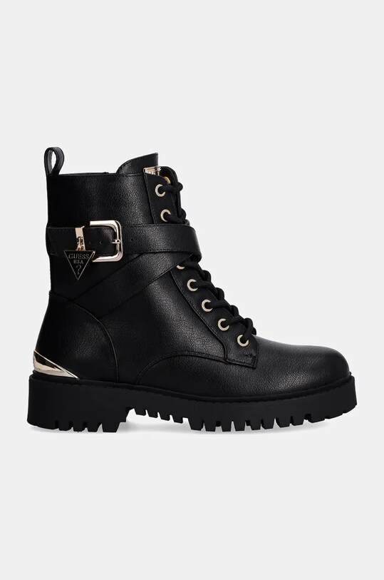 Guess bocanci OLSY FLFOLS.ELE10.BLKGO negru NC24
