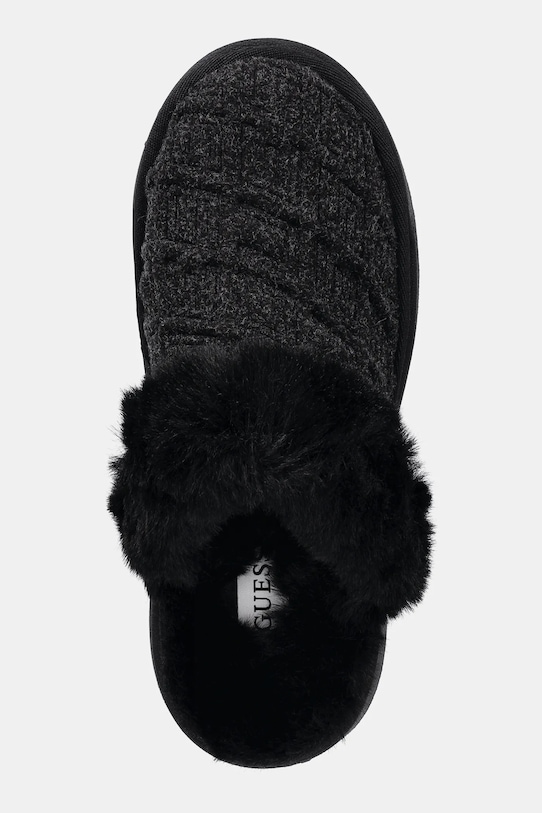 Guess kapcie UNIKA czarny FLFUKA.FAL06.BLACK