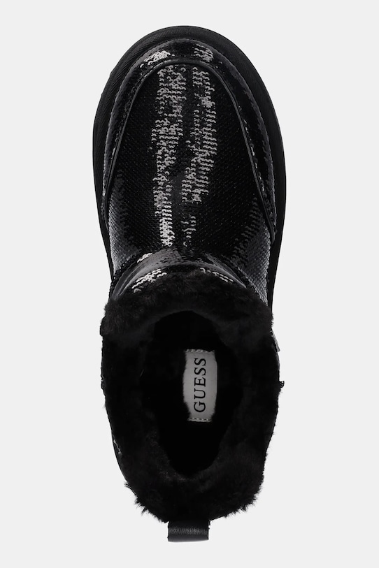 Čizme za snijeg Guess UNIEA crna FLFUNE.FAM10.BLACK