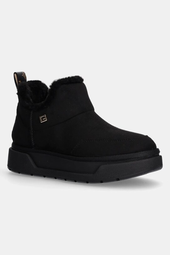 Snehule Guess UNIE textilný čierna FLFUNN.ESU10.BLACK