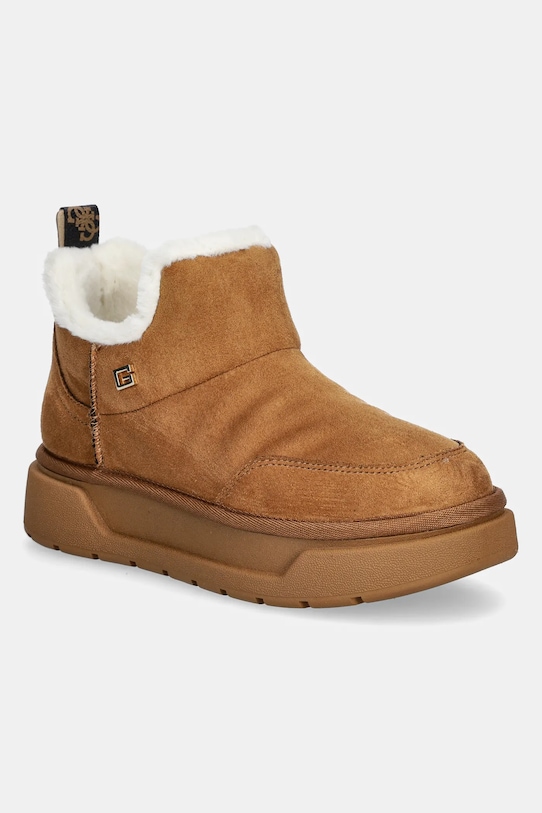 Snehule Guess UNIE textilný hnedá FLFUNN.ESU10.TAN