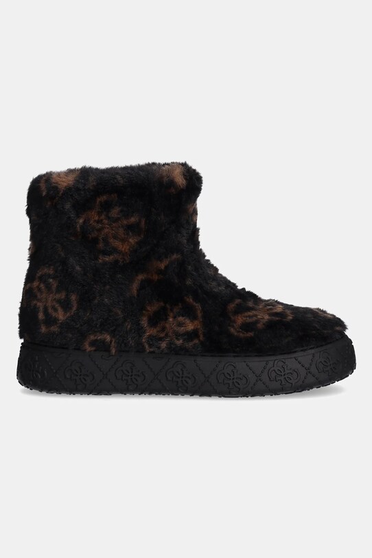 Зимові чоботи Guess UNITED FLFUTD.FUR10.BLKBE чорний AW24