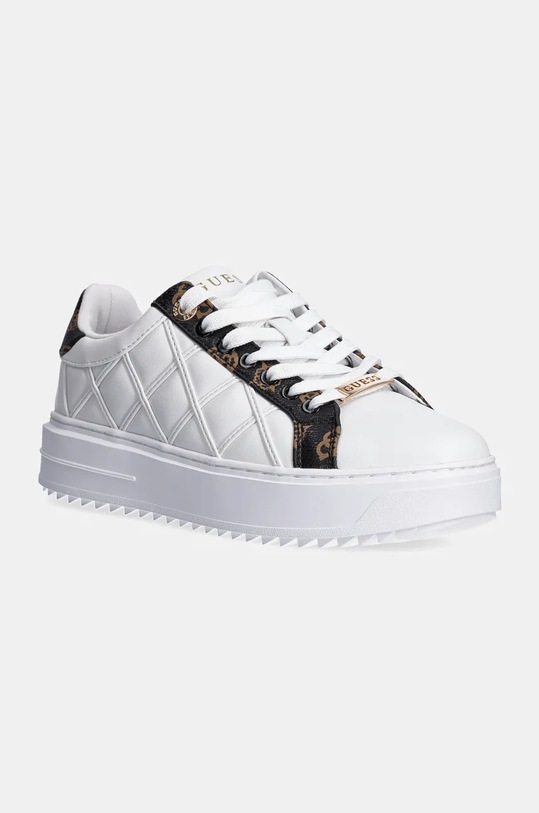 Tenisky Guess DATTICE plochá bílá FLFDAT.FAL12.WHIBR