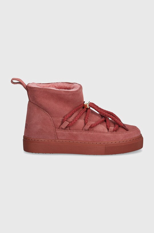 Замшевые сапоги Inuikii Classic Low 75202.004.DustyRose розовый AW24