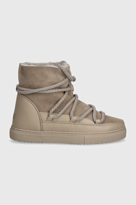 Inuikii śniegowce skórzane Classic 75202.005.Grey szary AW24