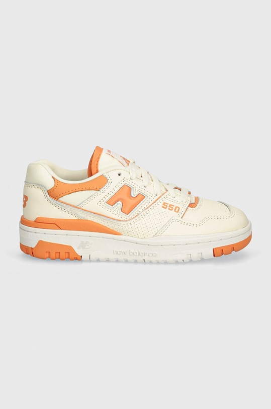 New Balance sneakersy skórzane 550 BBW550AJ beżowy AW24
