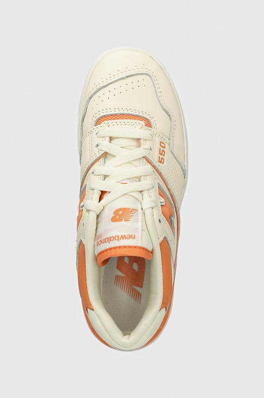 New Balance sneakersy skórzane 550 beżowy BBW550AJ