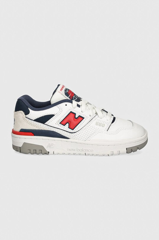 Kožené tenisky New Balance 550 GSB550ED biela AW24