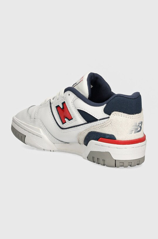Obuv Kožené tenisky New Balance 550 GSB550ED biela