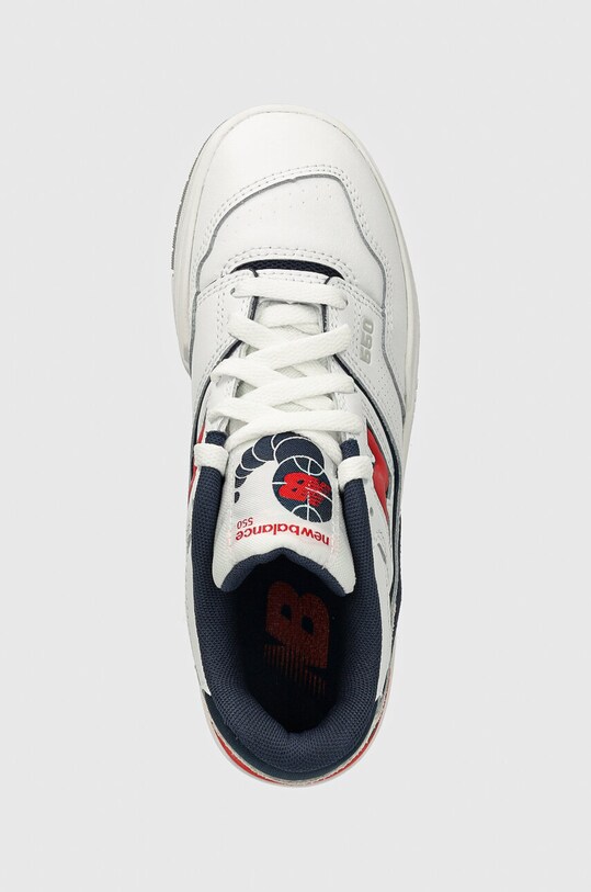 Kožené tenisky New Balance 550 biela GSB550ED