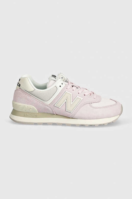 Semišové tenisky New Balance 574 WL574DL2 růžová AW24