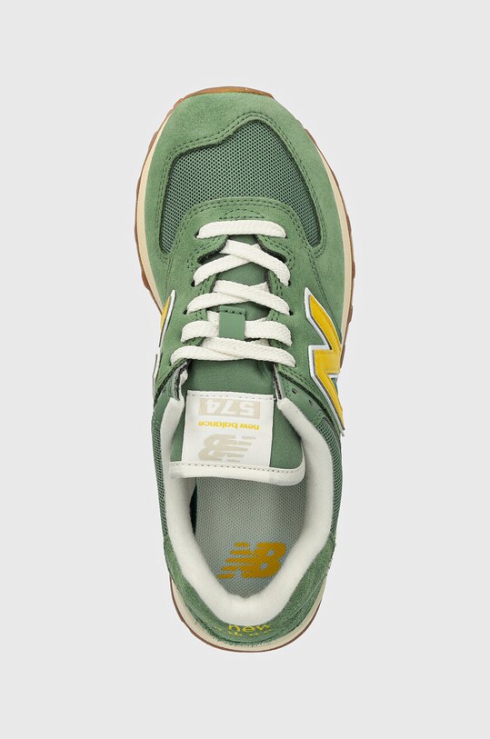 Маратонки New Balance 574 зелен WL574GS2