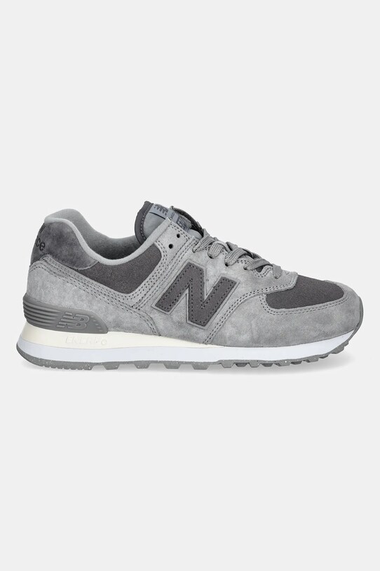 Semišové tenisky New Balance 574 WL574HM2 sivá AW24