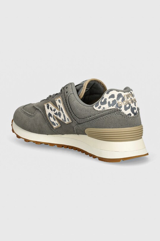 Shoes New Balance suede sneakers 574 WL574IJ2 gray