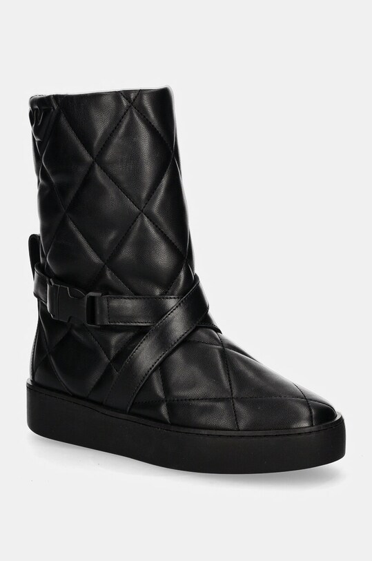 Emporio Armani cizme de iarna neizolat negru X3N186.XF817.00002