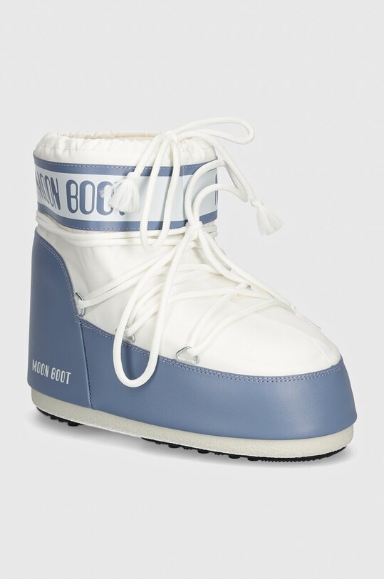 Moon Boot śniegowce MB ICON LOW NYLON tekstylny niebieski 80D1409340.HA06