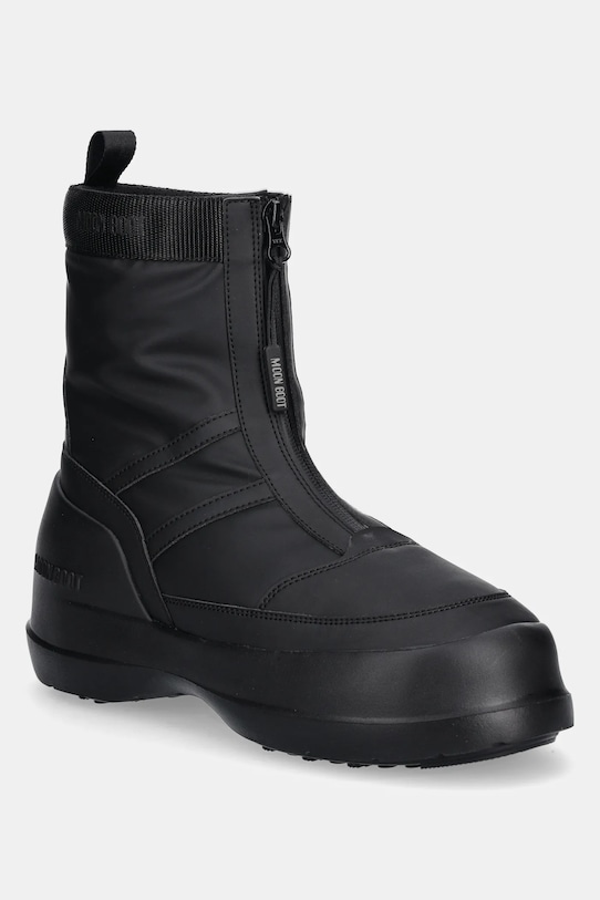 Moon Boot cizme de iarnă MB LUNA ZIP BOOT usor izolat negru 80D2480010.N001