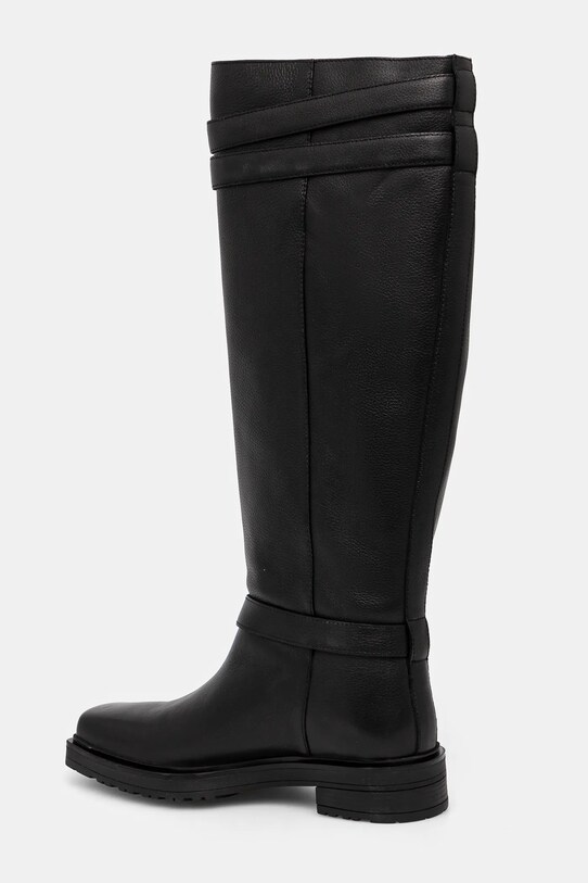 Παπούτσια Δερμάτινες μπότες Patrizia Pepe 2Y0025.L034.K103 μαύρο