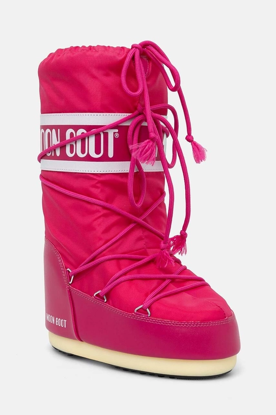 Moon Boot snow boots MB ICON NYLON textile pink 80D1400440.J003