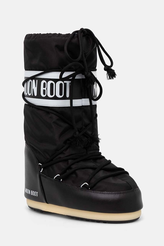 Зимові чоботи Moon Boot MB ICON NYLON з утепленням чорний 80D1400440.N001