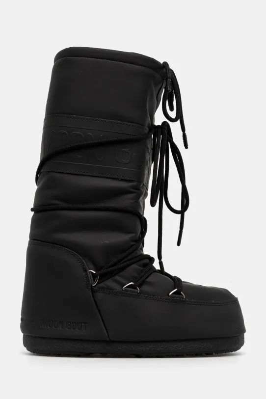 Snehule Moon Boot MB ICON RUBBER zateplené čierna 80D1402760.N001