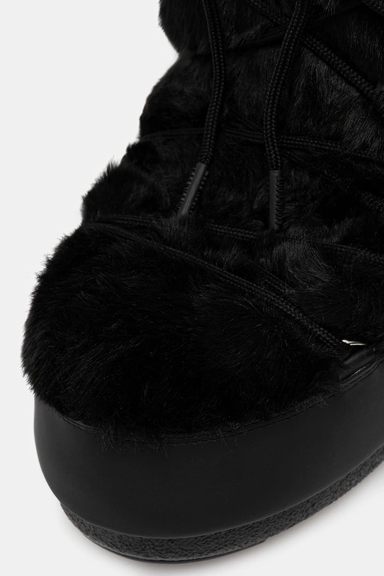 Čizme za snijeg Moon Boot MB ICON FAUX FUR crna 80D1408900.N001