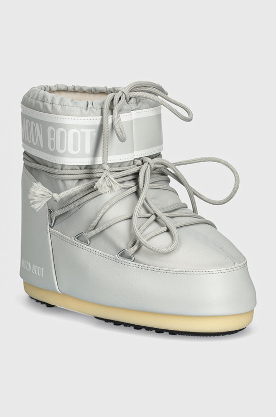 Зимние сапоги Moon Boot MB ICON LOW NYLON с утеплением серый 80D1409340.H003