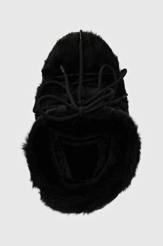 Moon Boot śniegowce MB ICON LOW FAUX FUR czarny 80D1409390.N001