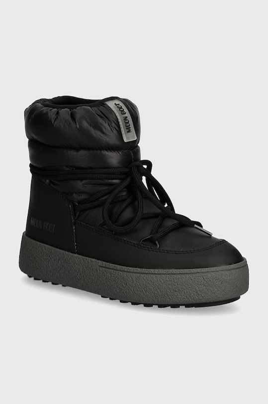 Moon Boot cizme de iarna MB LTRACK LOW NYLON WP usor izolat negru 80D2450080.N001