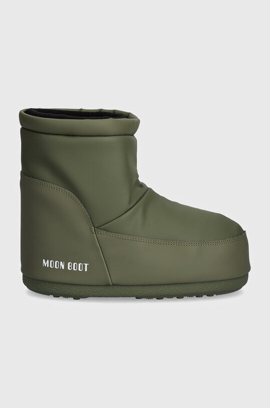 Moon Boot stivali da neve MB ICON LOW NOLACE RUBBER 80D1409410.M006 verde AW24