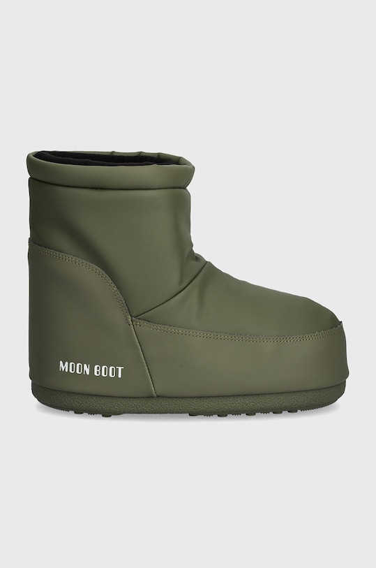 Зимові чоботи Moon Boot MB ICON LOW NOLACE RUBBER 80D1409410.M006 зелений AW24