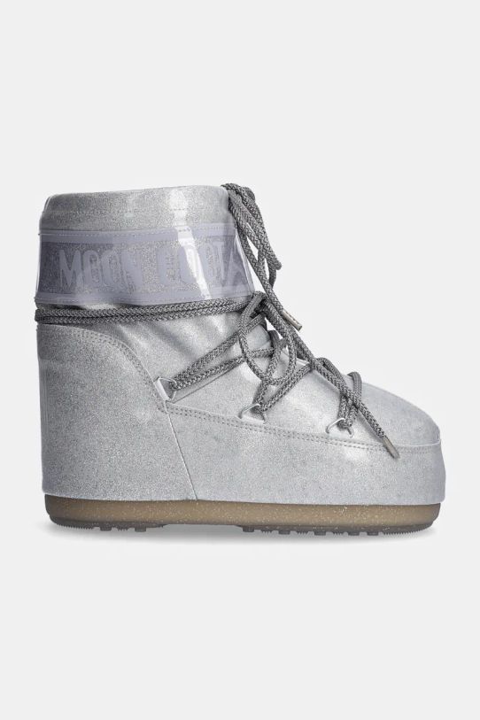 Moon Boot snow boots MB ICON LOW GLITTER 80D1409440.H001 silver AW24