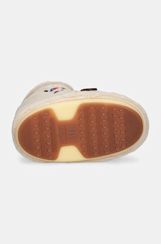 Moon Boot śniegowce MB ICON LOW FAUX FUR BEADS 80D1409470.L002 beżowy