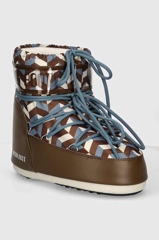 Зимові чоботи Moon Boot MB ICON LOW OPTICAL злегка утеплена барвистий 80D1409550.MH07