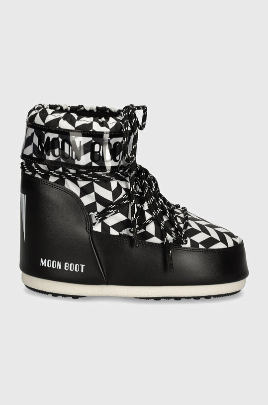 Čizme za snijeg Moon Boot MB ICON LOW OPTICAL 80D1409550.NA02 crna AW24