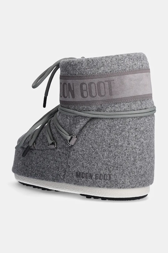 Обувь Зимние сапоги Moon Boot MB ICON LOW FELT 80D1409570.H006 серый