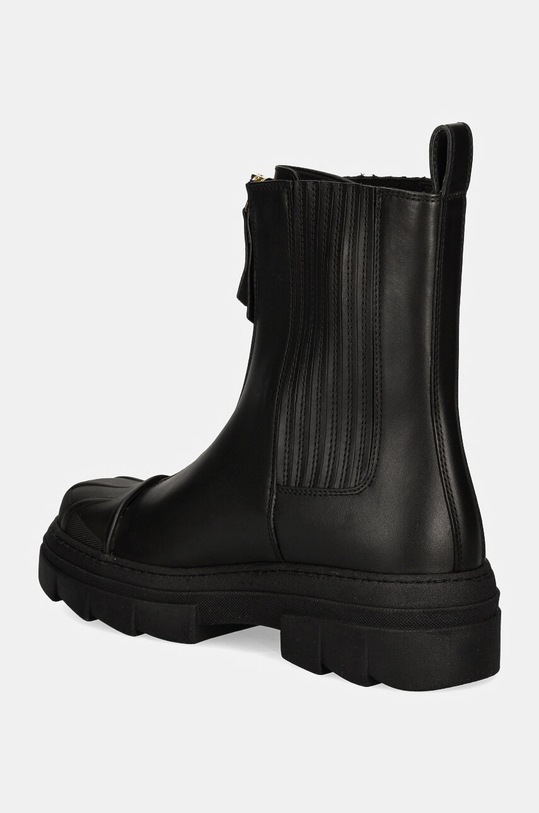 Cipők Furla bőr bokacsizma Gum Chelsea Boot YG95FGU.BX3506.O6000 fekete