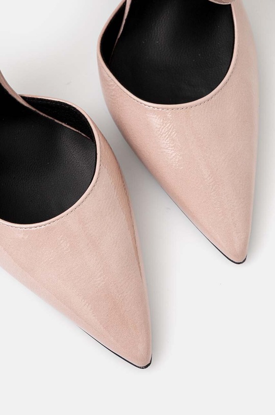 Δερμάτινες γόβες Furla Sfera Mary Jane YI43SFE.Y57000.3378S μπεζ