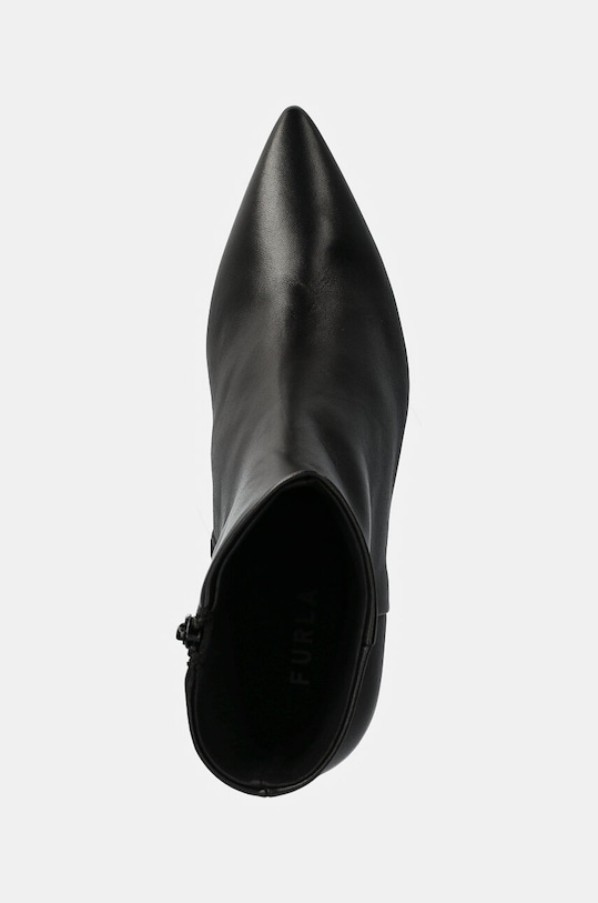 Furla ghete de piele Core Ankle Boot negru YG60FCD.X30000.O6000
