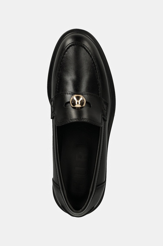 Кожаные мокасины Furla Sfera Loafer чёрный YI44SFE.WU0000.O6000