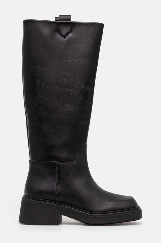 Furla ghete de piele College High Boot YI50FCG.WU0000.3350S negru AW24