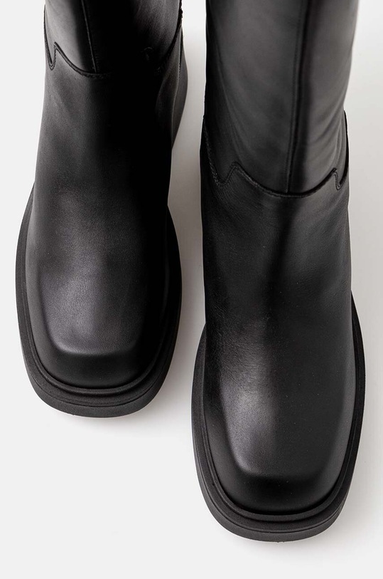 Furla kozaki skórzane College High Boot YI50FCG.WU0000.3350S czarny